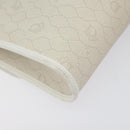 Christian Dior Honeycomb Canvas Shoulder Bag PVC White Auth MX224-17