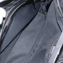 FENDI Zucca Canvas Shoulder Bag Black Auth MX235-11