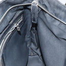 FENDI Zucca Canvas Shoulder Bag Black Auth MX235-19