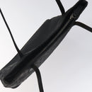 FENDI Zucca Canvas Shoulder Bag Black Auth MX235-6