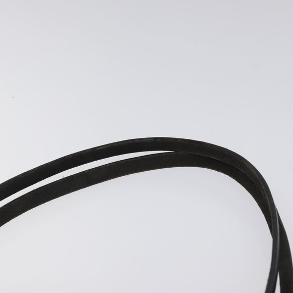 FENDI Zucca Canvas Shoulder Bag Black Auth MX235