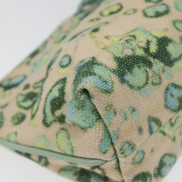 BOTTEGA VENETA Shoulder Bag Canvas Outlet Peppermint Auth MX236