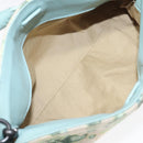 BOTTEGA VENETA Shoulder Bag Canvas Outlet Peppermint Auth MX236-11