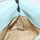 BOTTEGA VENETA Shoulder Bag Canvas Outlet Peppermint Auth MX236-18