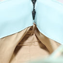 BOTTEGA VENETA Shoulder Bag Canvas Outlet Peppermint Auth MX236-19