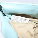 BOTTEGA VENETA Shoulder Bag Canvas Outlet Peppermint Auth MX236-12