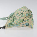 BOTTEGA VENETA Shoulder Bag Canvas Outlet Peppermint Auth MX236-4