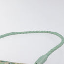 BOTTEGA VENETA Shoulder Bag Canvas Outlet Peppermint Auth MX236-8