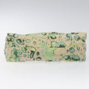 BOTTEGA VENETA Shoulder Bag Canvas Outlet Peppermint Auth MX236-5