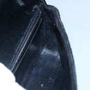 CHANEL Matelasse Hand Bag Velor Black Gold CC Auth MX239-18