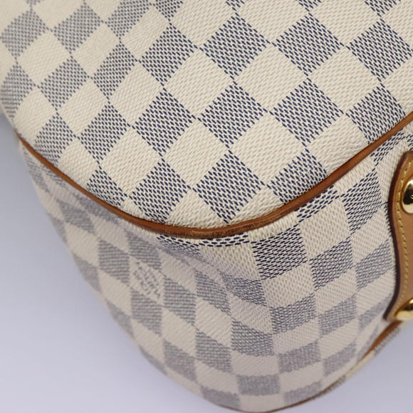 LOUIS VUITTON Damier Azur Siracusa GM Shoulder Bag N41111 LV Auth MX250