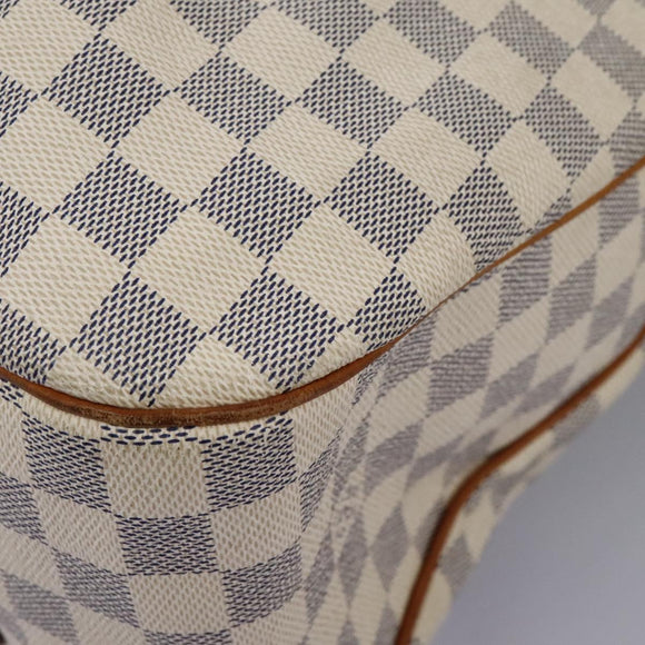 LOUIS VUITTON Damier Azur Siracusa GM Shoulder Bag N41111 LV Auth MX250