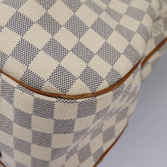 LOUIS VUITTON Damier Azur Siracusa GM Shoulder Bag N41111 LV Auth MX250