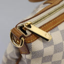 LOUIS VUITTON Damier Azur Siracusa GM Shoulder Bag N41111 LV Auth MX250-9