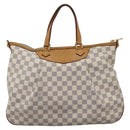 LOUIS VUITTON Damier Azur Siracusa GM Shoulder Bag N41111 LV Auth MX250-2