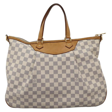 LOUIS VUITTON Damier Azur Siracusa GM Shoulder Bag N41111 LV Auth MX250 - 0