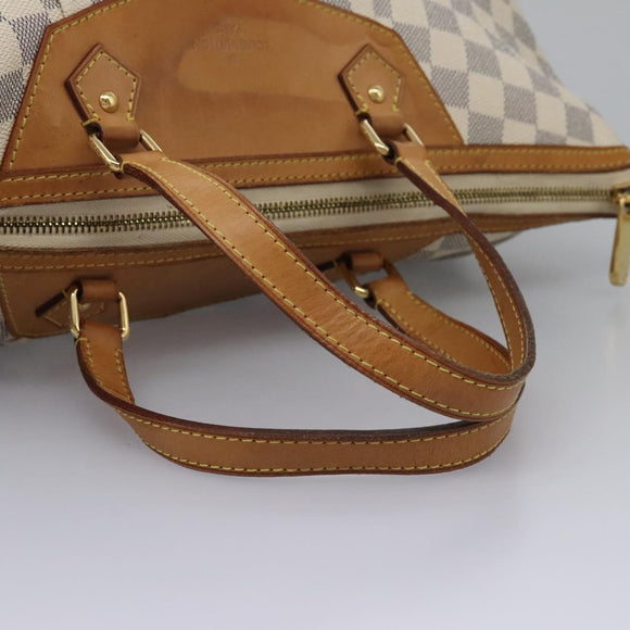LOUIS VUITTON Damier Azur Siracusa GM Shoulder Bag N41111 LV Auth MX250