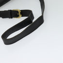 Burberrys Nova Check Shoulder Bag Canvas Beige Gold Auth MX256-7