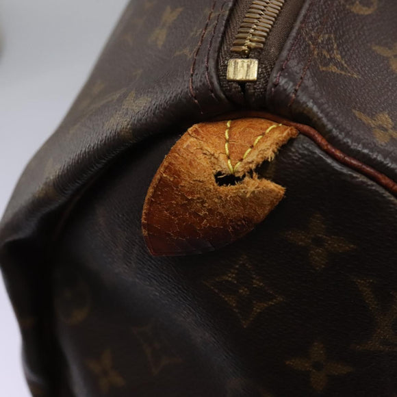 LOUIS VUITTON Monogram Keepall 45 Boston Bag M41428 LV Auth MX259