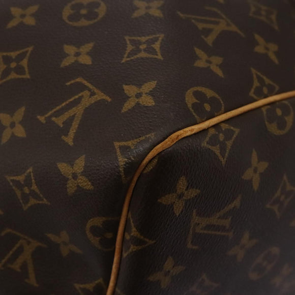 LOUIS VUITTON Monogram Keepall 55 Boston Bag M41424 LV Auth MX261