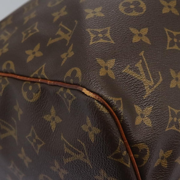 LOUIS VUITTON Monogram Keepall 55 Boston Bag M41424 LV Auth MX262