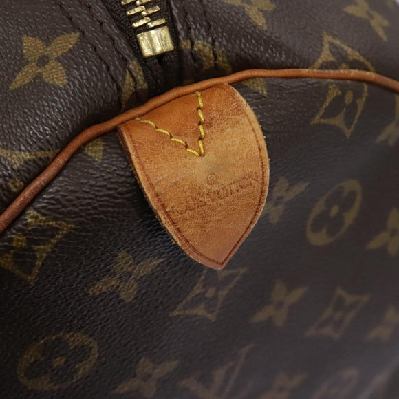 LOUIS VUITTON Monogram Keepall 55 Boston Bag M41424 LV Auth MX262