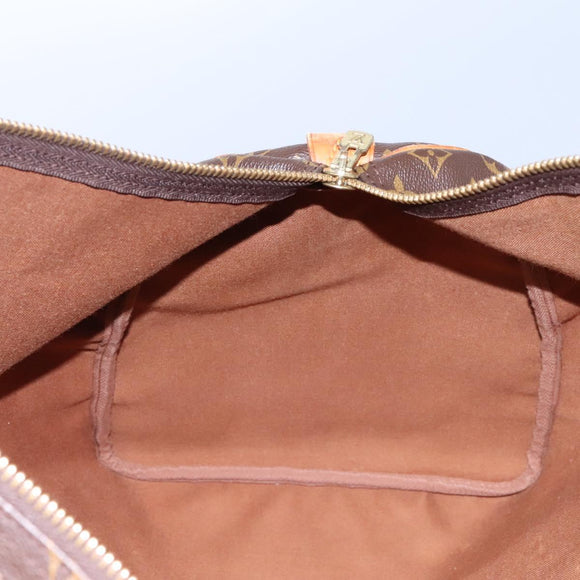 LOUIS VUITTON Monogram Keepall 55 Boston Bag M41424 LV Auth MX262