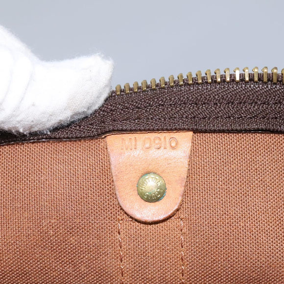 LOUIS VUITTON Monogram Keepall 55 Boston Bag M41424 LV Auth MX262