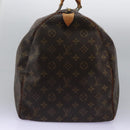 LOUIS VUITTON Monogram Keepall 55 Boston Bag M41424 LV Auth MX262-4