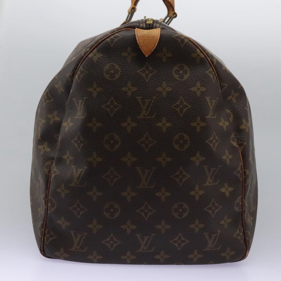 LOUIS VUITTON Monogram Keepall 55 Boston Bag M41424 LV Auth MX262