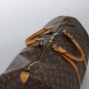 LOUIS VUITTON Monogram Keepall 55 Boston Bag M41424 LV Auth MX262-7