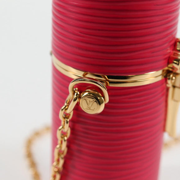 LOUIS VUITTON Epi Lipstick case Cosmetic Pouch Pink R97984 LV Auth MX267A
