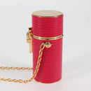 LOUIS VUITTON Epi Lipstick case Cosmetic Pouch Pink R97984 LV Auth MX267A-3