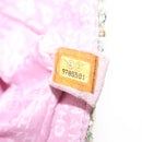 CHANEL Chain Shoulder Bag tweed Pink CC Auth MX268-23