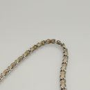 CHANEL Chain Shoulder Bag tweed Pink CC Auth MX268-8