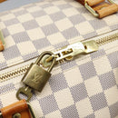 LOUIS VUITTON Damier Azur Keepall Bandouliere 55 Boston Bag N41429 Auth MX269-20
