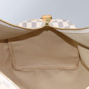 LOUIS VUITTON Damier Azur Keepall Bandouliere 55 Boston Bag N41429 Auth MX269-21