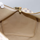 LOUIS VUITTON Damier Azur Keepall Bandouliere 55 Boston Bag N41429 Auth MX269-22