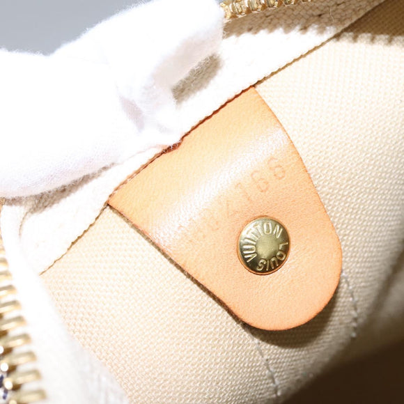 LOUIS VUITTON Damier Azur Keepall Bandouliere 55 Boston Bag N41429 Auth MX269