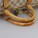 LOUIS VUITTON Damier Azur Keepall Bandouliere 55 Boston Bag N41429 Auth MX269-7