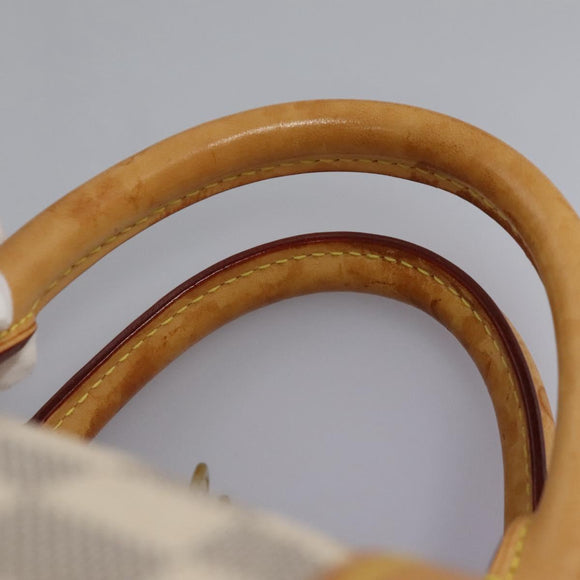 LOUIS VUITTON Damier Azur Keepall Bandouliere 55 Boston Bag N41429 Auth MX269