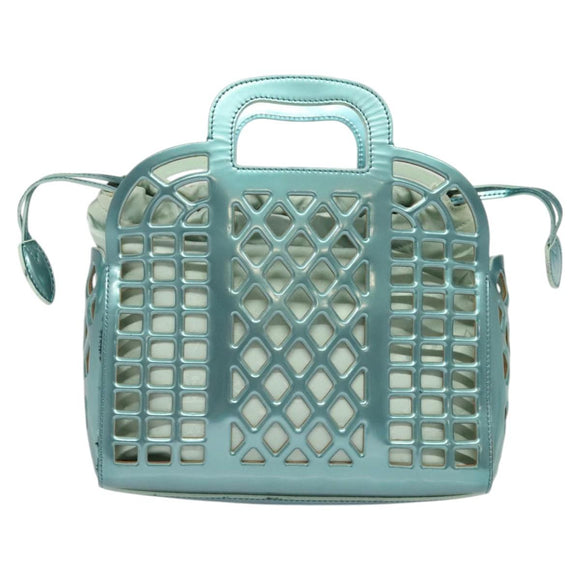 LOUIS VUITTON Cruise line Jerry PM Bag 2012 Collection blue M94183 Auth MX289