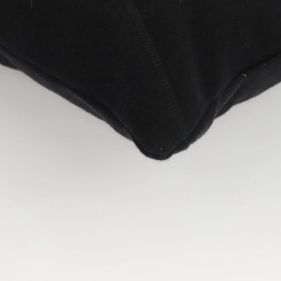 Miu Miu Shoulder Bag Leather Black Gold Auth MX290