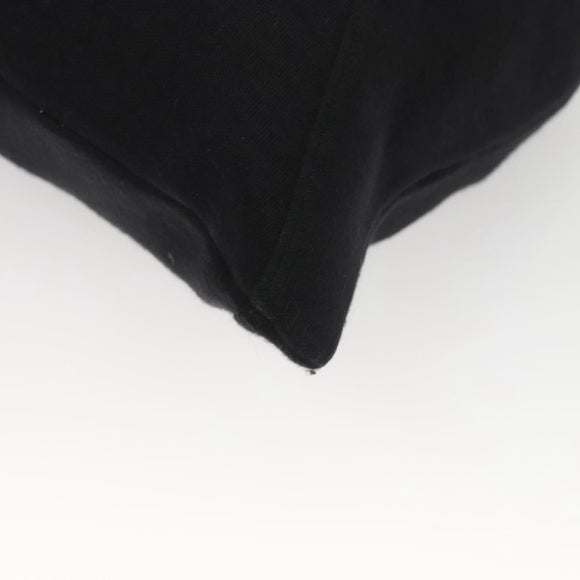 Miu Miu Shoulder Bag Leather Black Gold Auth MX290