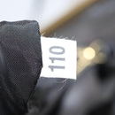 Miu Miu Shoulder Bag Leather Black Gold Auth MX290-12