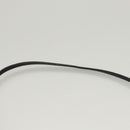 Miu Miu Shoulder Bag Leather Black Gold Auth MX290-14