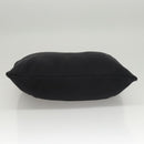 Miu Miu Shoulder Bag Leather Black Gold Auth MX290-5