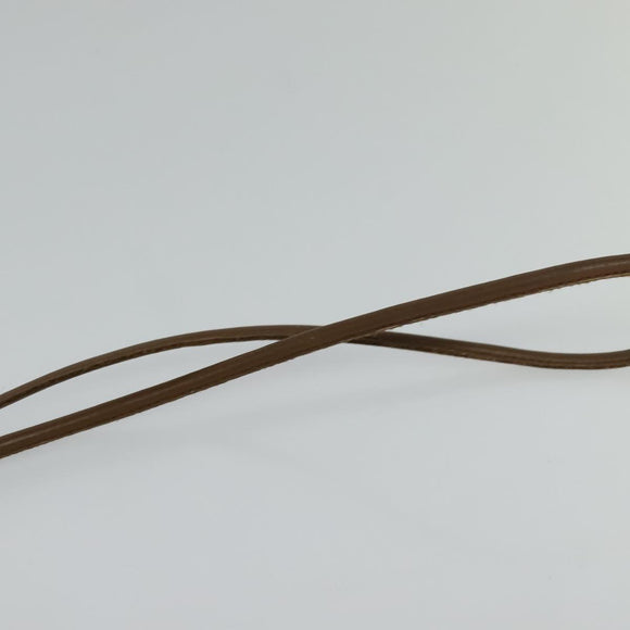 Christian Dior Honeycomb Canvas Shoulder Bag PVC White Auth MX307