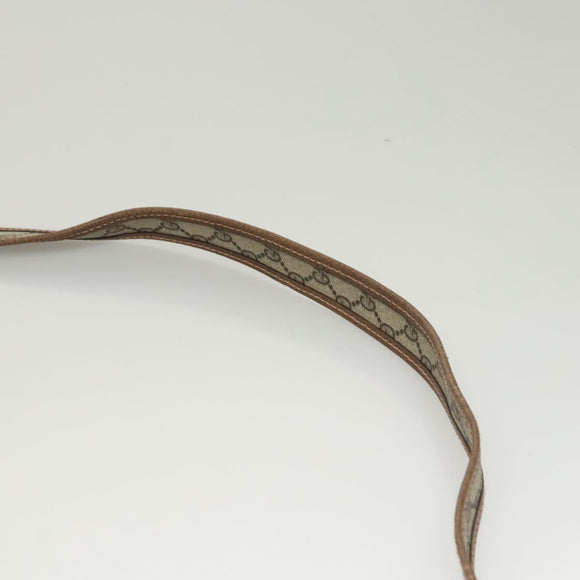 GUCCI GG Supreme GunSlip PVC Beige Auth MX319