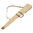 GUCCI GG Supreme GunSlip PVC Beige Auth MX319-1